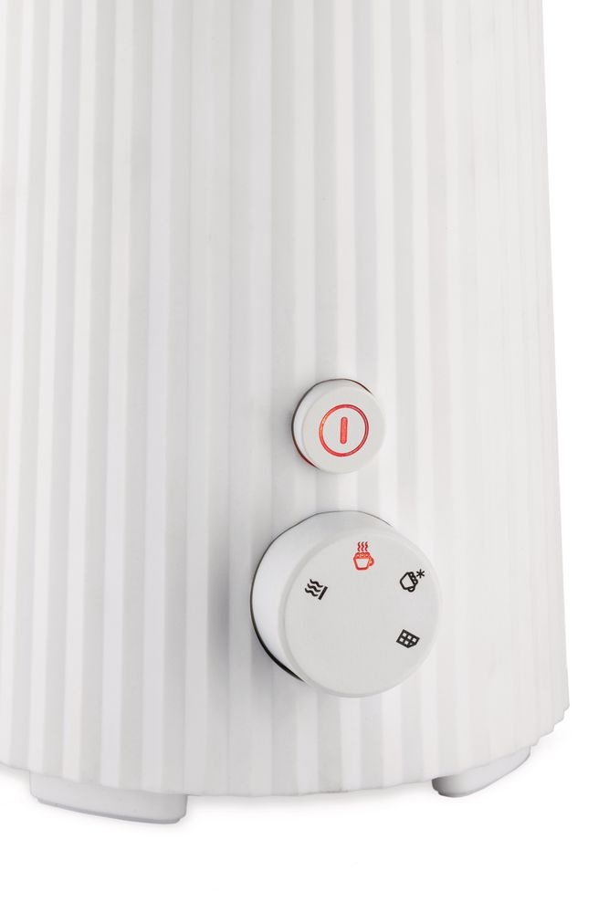 Alessi mjölkskummare Plissé - Grå - Michele de Lucchi - MDL13 G